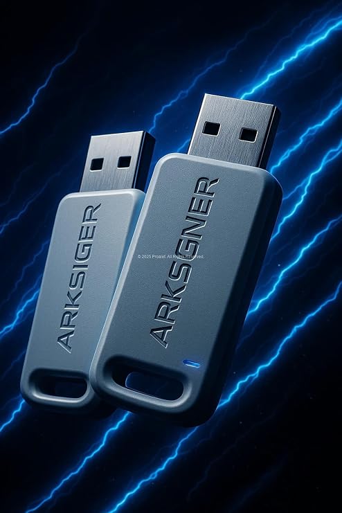 Elektronik İmza Cihazı, USB Bağlantılı Token, Resmi E-İmza Sertifikası, PDF, Word, Excel Belge İmzalama, Mobil ve E-Devlet Aktivasyonlu, BTK Onaylı, Ergonomik Tasarım (1 Yıllık)