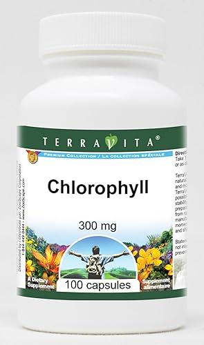 Clorofila - 300 mg (100 Cápsulas, ZIN 513871) - Paquete de 3