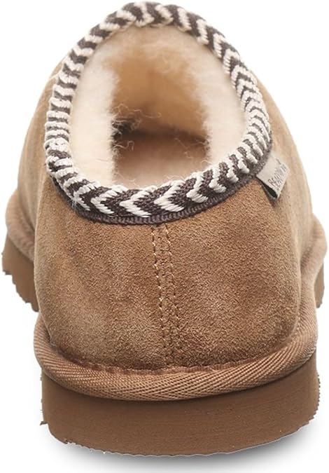 BEARPAW Men's Beau Slipper | Comfortable, Lightweight & Soft Slip-On Slippers, Multiple Colors & Sizes
