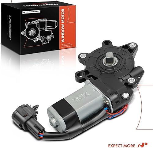 Miniatura 8 de A-Premium Motor de elevación de elevalunas eléctrico delantero izquierdo compatible con Nissan Pathfinder R51 2007-2012, lado del conductor, con
