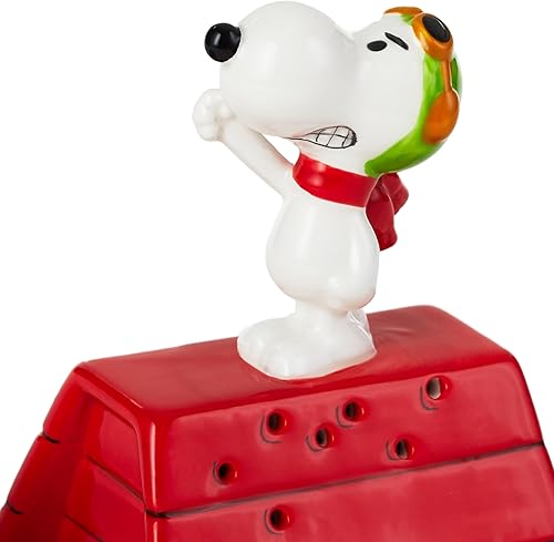 Miniatura 6 de Hallmark Peanuts - Juego de 2 saleros y pimenteros apilados, regalo para mamá, nana, fanáticos