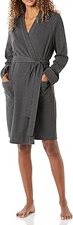 Women's Lightweight Waffle Mid-Length Robe (Available in Plus Size)