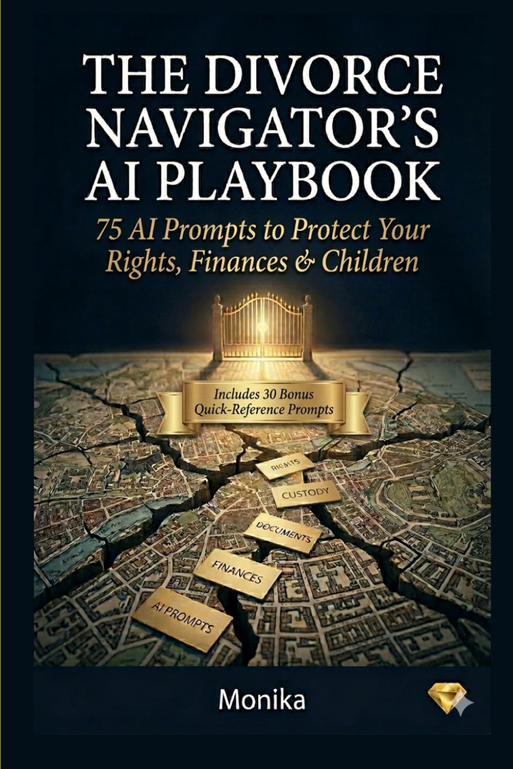 The Divorce Navigator's AI Playbook: 75 Copy-Paste Prompts to Understand Your Rights, Organize Documents, and Protect Your Finances Without a $400/Hour Lawyer