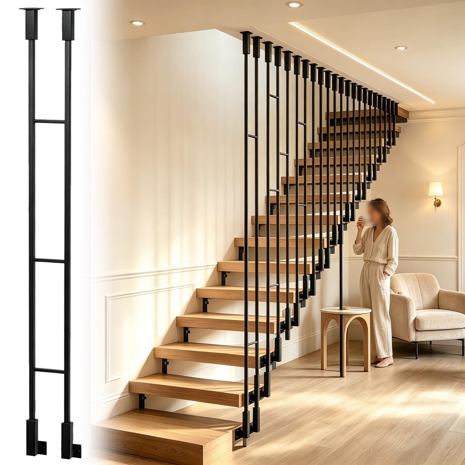 Długość na zamówienie Słupek balustrady schodowej