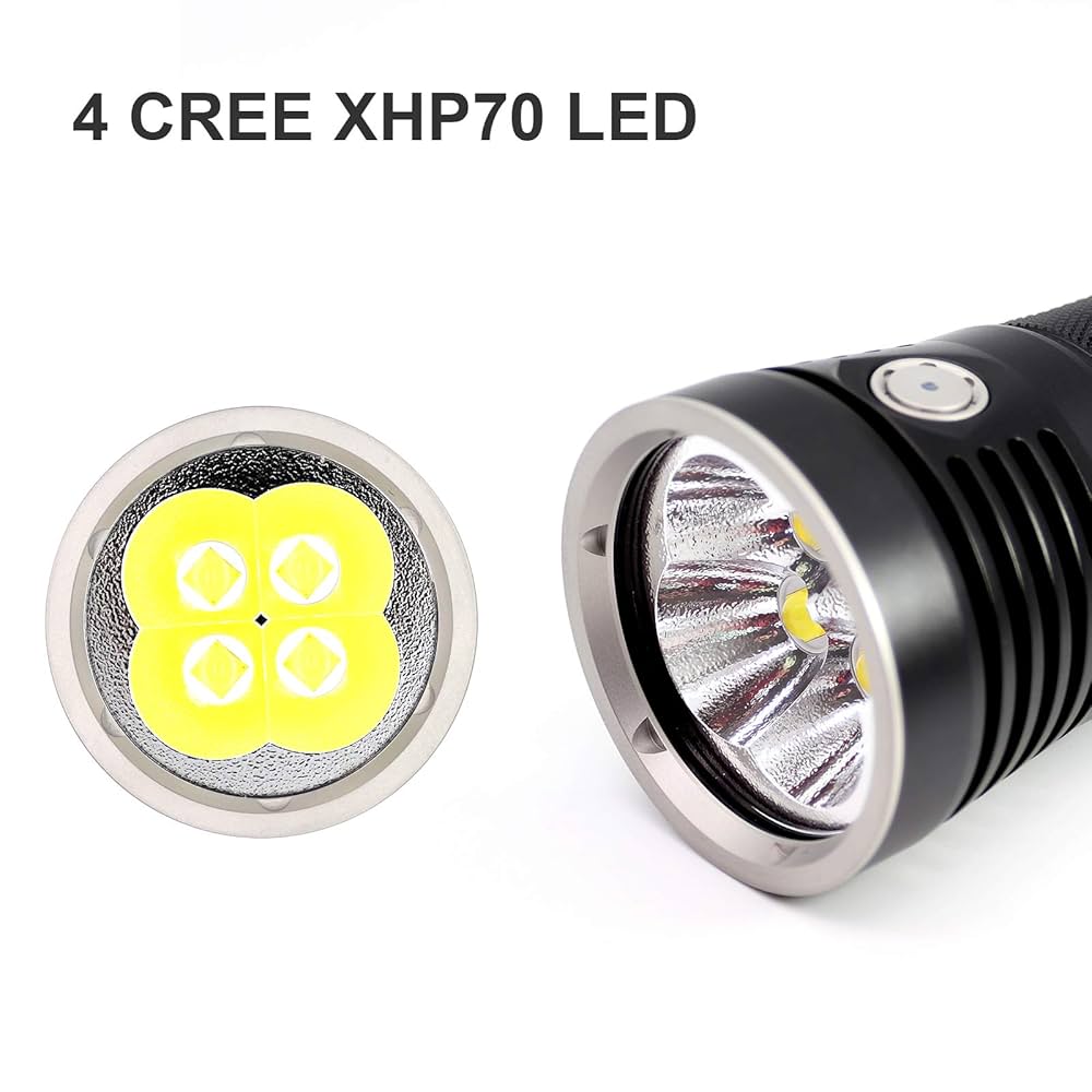 ThruNite TN50 フラッシュライト 高性能LED 16340ルーメン ThruNite TN50 Powerful Flashlight, High 16340 Lumens Super