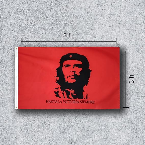 Che Guevara (Red) 3x5 ft Polyester Flag