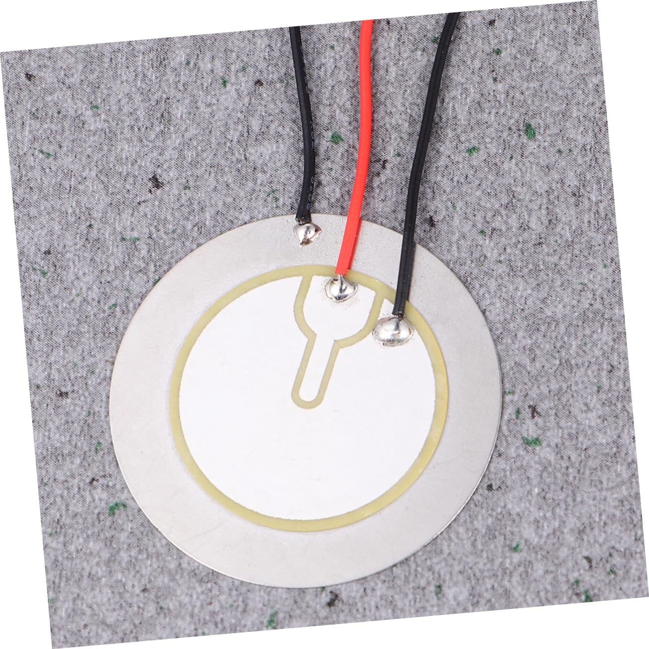 OSALADI 30pcs Three-pole Piezo Disc Buzzer Mmgl Buzzer Steel Sheet Low Power Consumption Piezo Elements