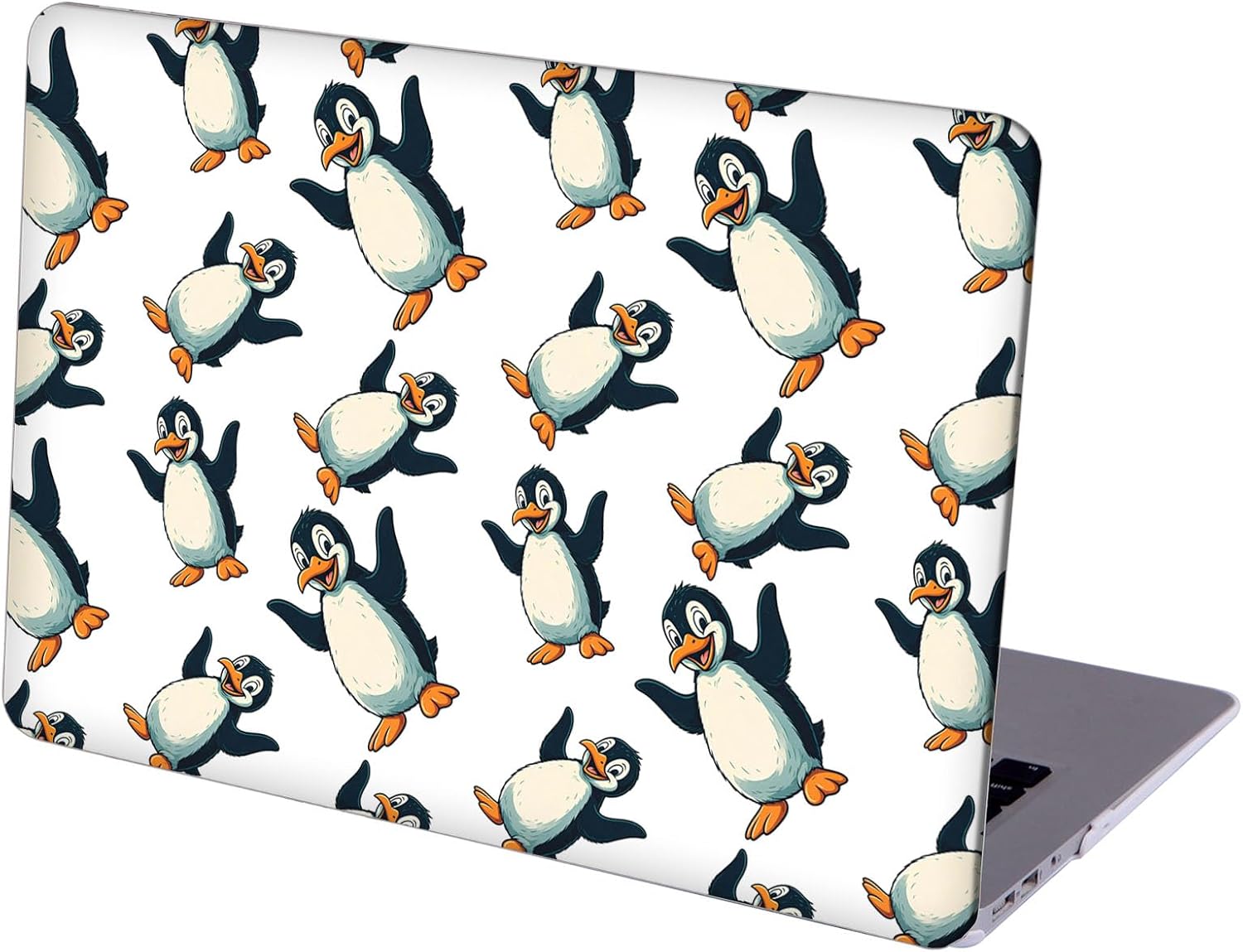 Compatible with MacBook Neo 13-inch, Hard Shell Case with Keyboard Cover and Screen Protector (A3404 A18 Pro chip, 2026 Release) - Penguins MD8642