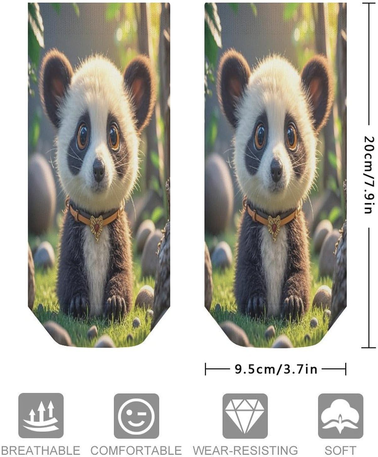 Foolish Cute Animal Ankle Sock-Low Cut Breathable,Basketball Socks for Men Women,Tube Socks for Work Sports
