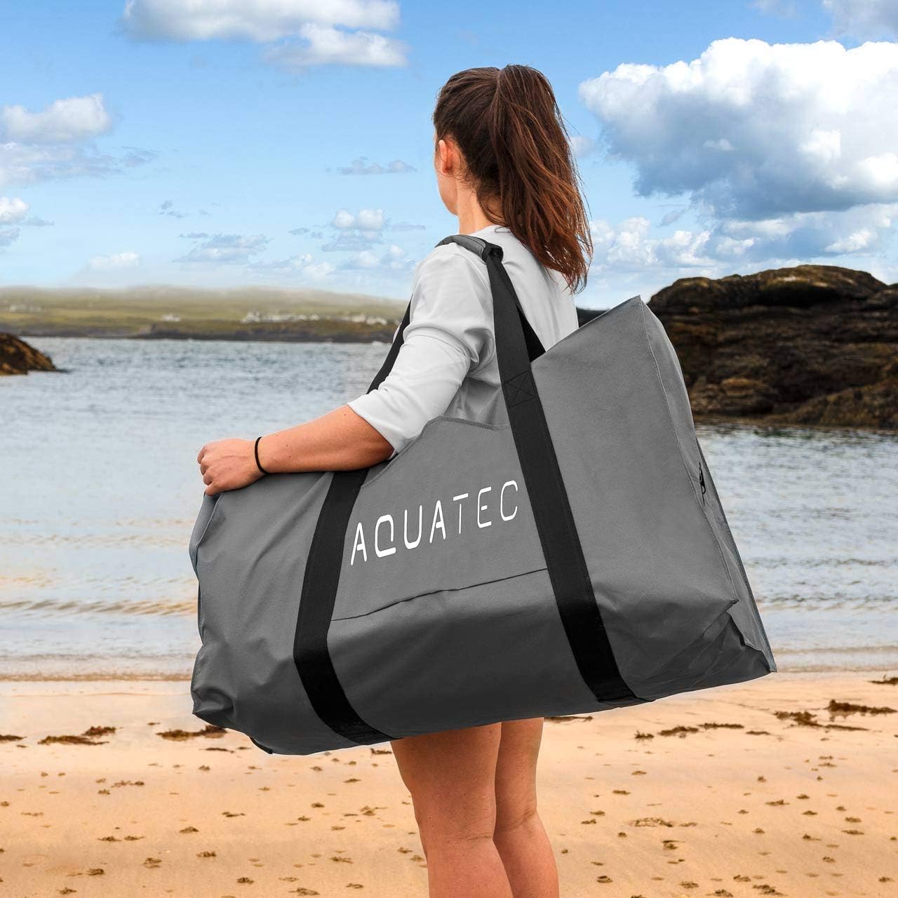AQUATEC Kayaks inflables – Opciones Profesionales e intermedias, Asientos Individuales o para Dos Personas – Completos con Asientos, remos y Accesorios