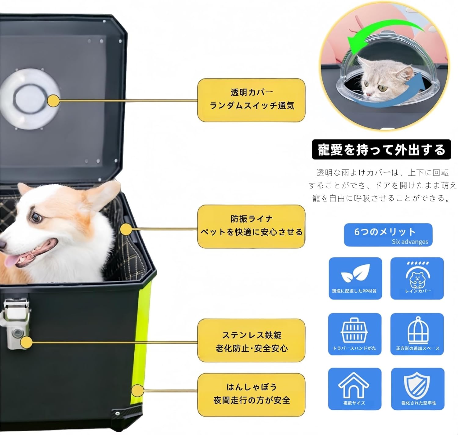 バイク リアボックス 36L/45L/55L/70L 汎用 大容量 防水 防塵