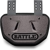 Vista 1 de Battle Sports Diamond - Placa trasera de fútbol – Protector rígido de espalda baja con espuma contorneada para protección de alto impacto