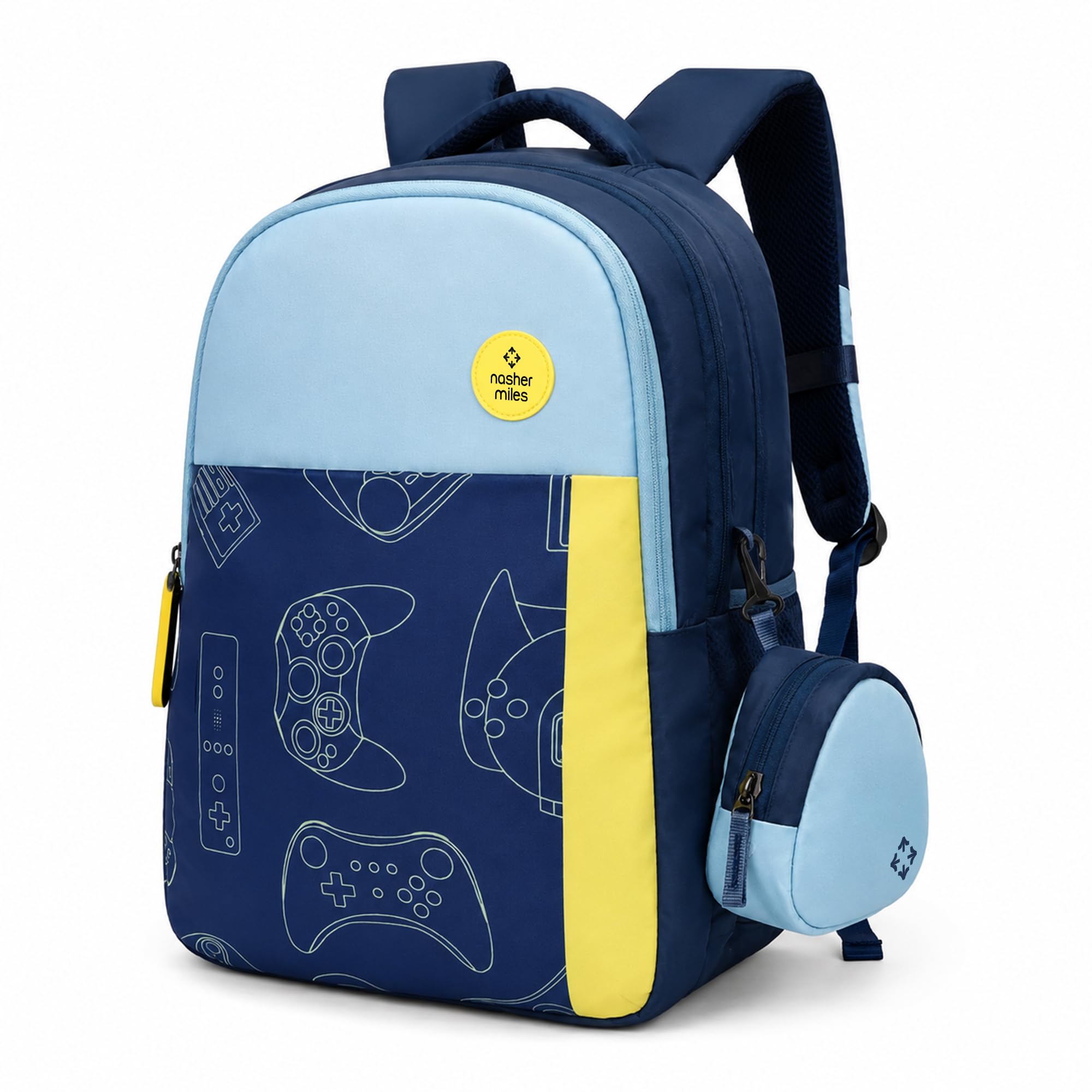 Nasher Miles Polyester Laptop Backpack | Ideal for College, School, Office & Travel | Men, Women, Boys, Girls-picture-17