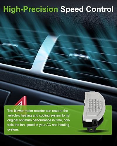 Miniatura 917 de SCITOO Resistencia de motor de ventilador HVAC para 2008-2013 para Chrysler 300/2008-2016 para Town & Country/2008-2010 para Dodge Charger/2008-2018