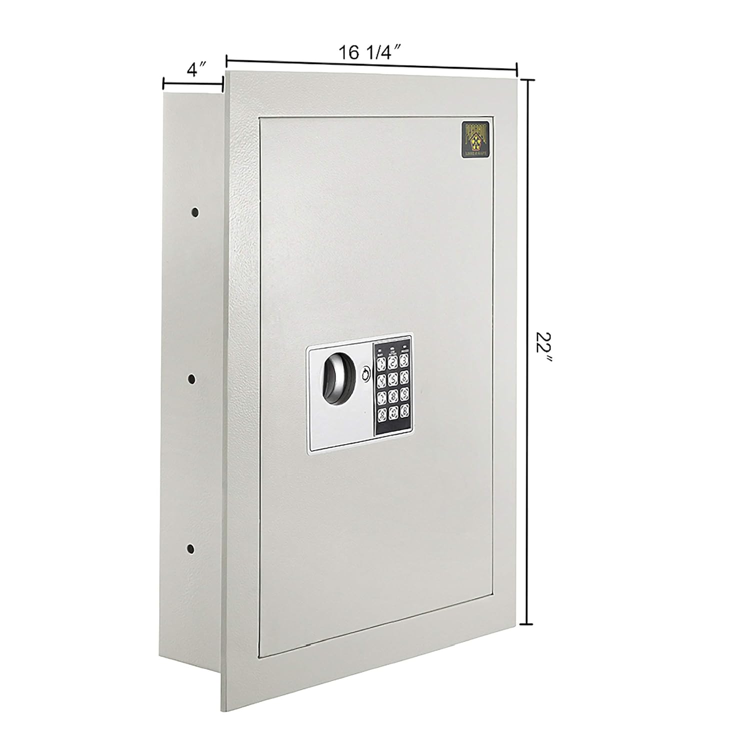 Dimensions of the Paragon 83-DT5912 wall safe