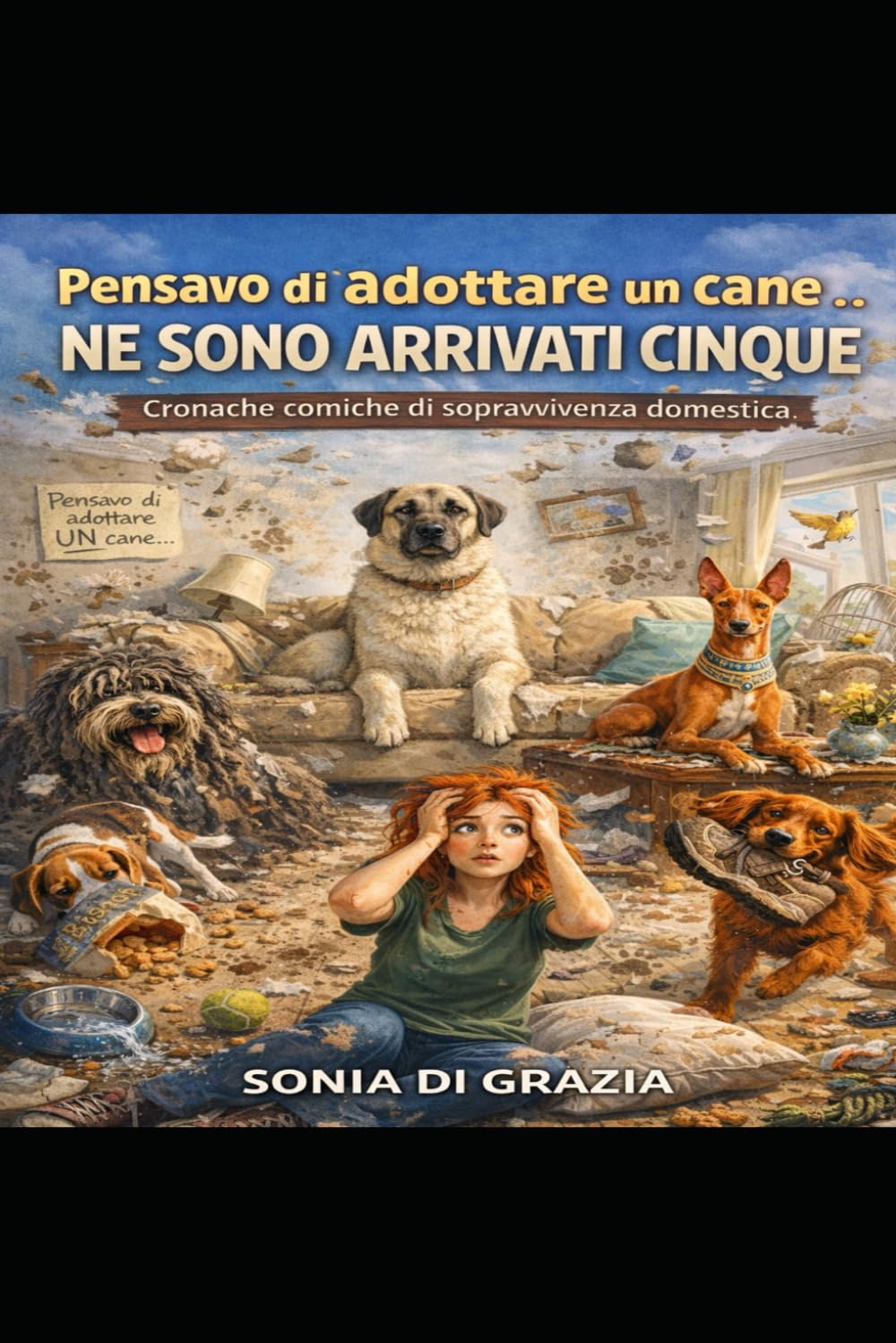 Pensavo di Adottare un Cane... NE SONO ARRIVATI CINQUE. Cronache comiche di sopravvivenza domestica