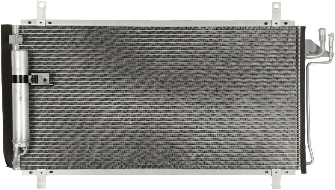 MANCHE A/C Condenser for Infiniti for G35 2003-2007 Aluminum Core with Built in Drier Design
