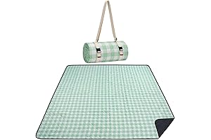 80''x80'' Waterproof Outdoor Blanket for Babies - Picnic Mat for Beach