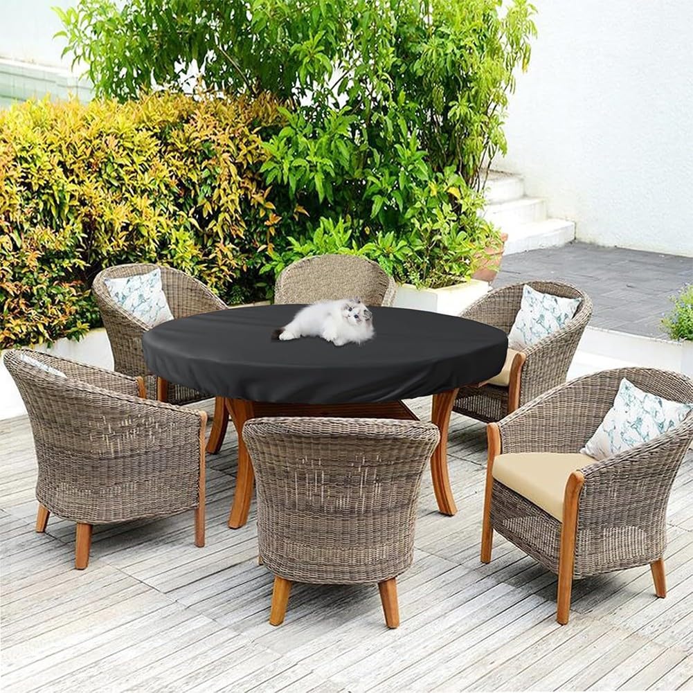 Mantel impermeable resistente a la intemperie FACAIIO acabado premium negro