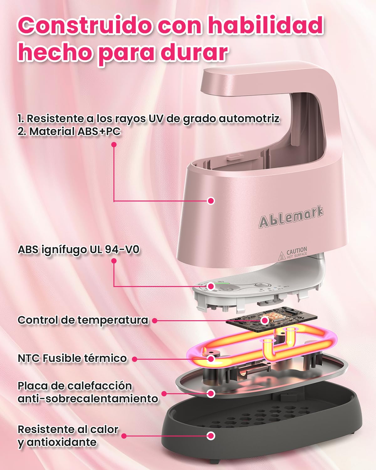 Mini Prensa de Calor con 4 Temporizadores, Impresora para Camisetas con 3 Controles de Temperatura, Plancha Sublimacion Zapatos y Sombreros para Bricolaje, Control de Temperatura NTC.