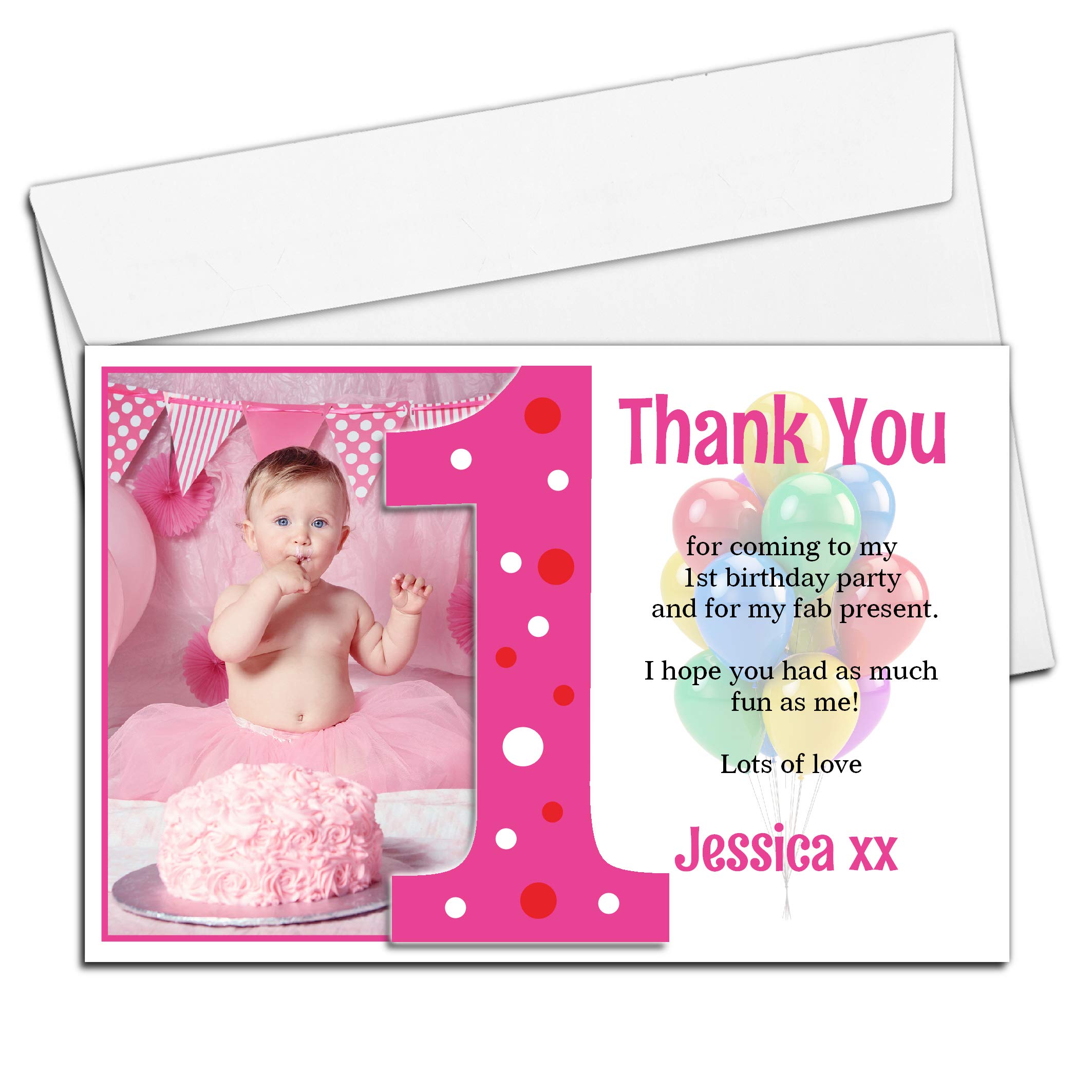 Uou First First Birthday Thank You Message 1214x1214