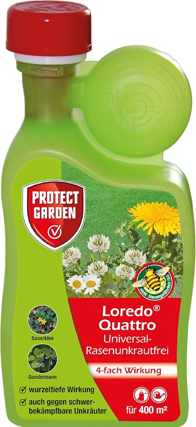 Loredo Quattro Rasen Unkrautvernichter