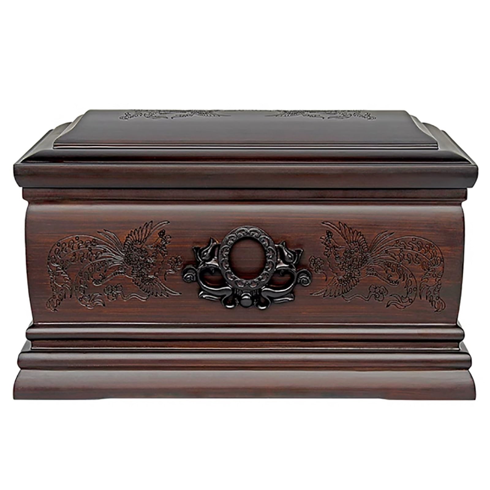 Urna de Cremación de Madera para Cenizas de Madera Humana Caja Decorativa Urnas Funerarias para Adultos Masculinos Y Femeninos, Urna de Entierro para Adultos