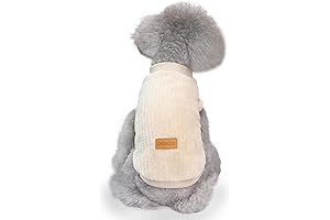 White Cozy Dog Sweater for Comfort and Warmth