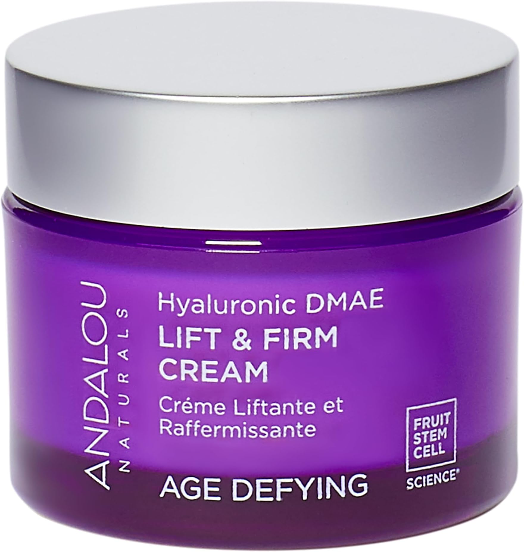 Aroma Naturals Andalou Naturals Hyaluronic Dmae Lift And Firm Cream, 1.7 Ounce