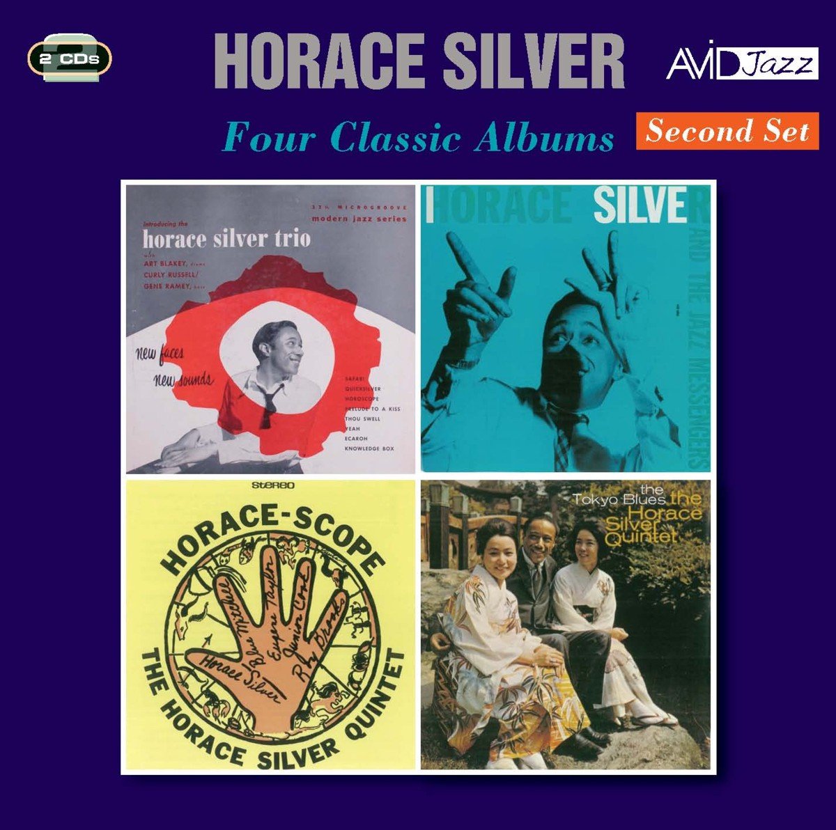 Four Classic Albums: Second Set by Horace Silver (CD, 2018)