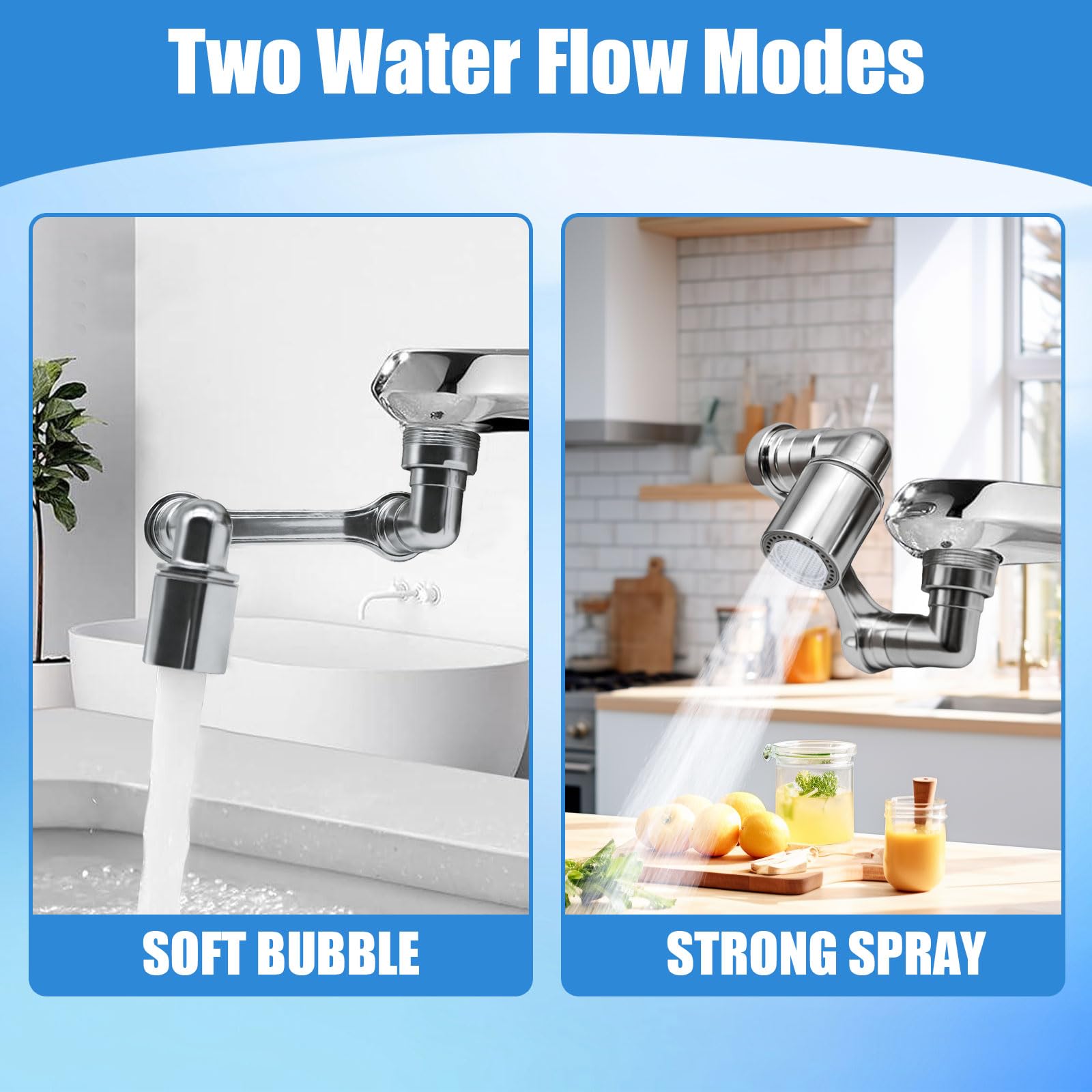 Swivel Faucet Extender - 1080° Rotation -5 Swivel Faucet Extender - 1080° Rotation -5