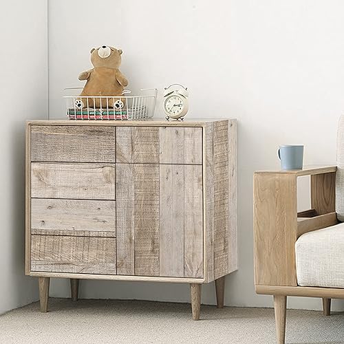 Miniatura 7 de Anmon Papel Tapiz de Madera 118" x 11.8" Shiplap Despegar y Pegar Papel Tapiz Papel de Contacto de Madera de Granero Imitación Madera Recuperada