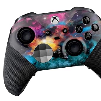DreamController Galaxy X-box Elite Controller Series 2 Limited Edition Custom Elite Series 2 Controller for X-box One/Series X/S. Made with Advanced Hydro-Dip Paint Technology (Not Just a Skin)
