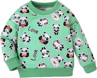 Kayferli Girls' Summer Print Crew Neck Halloween Long Sleeve Hoodie Sweatshirt Comfortable Sweatshirt Girls