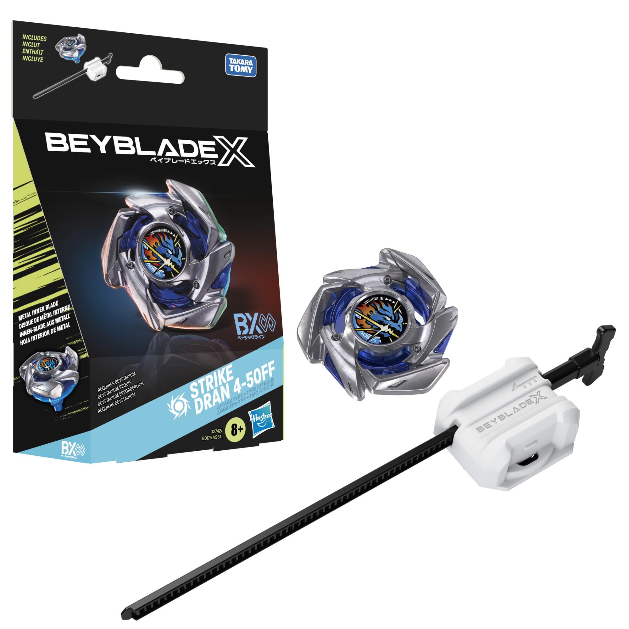 Beyblade X Strike Dran 4-50FF BX Infinity Starter Pack Set with