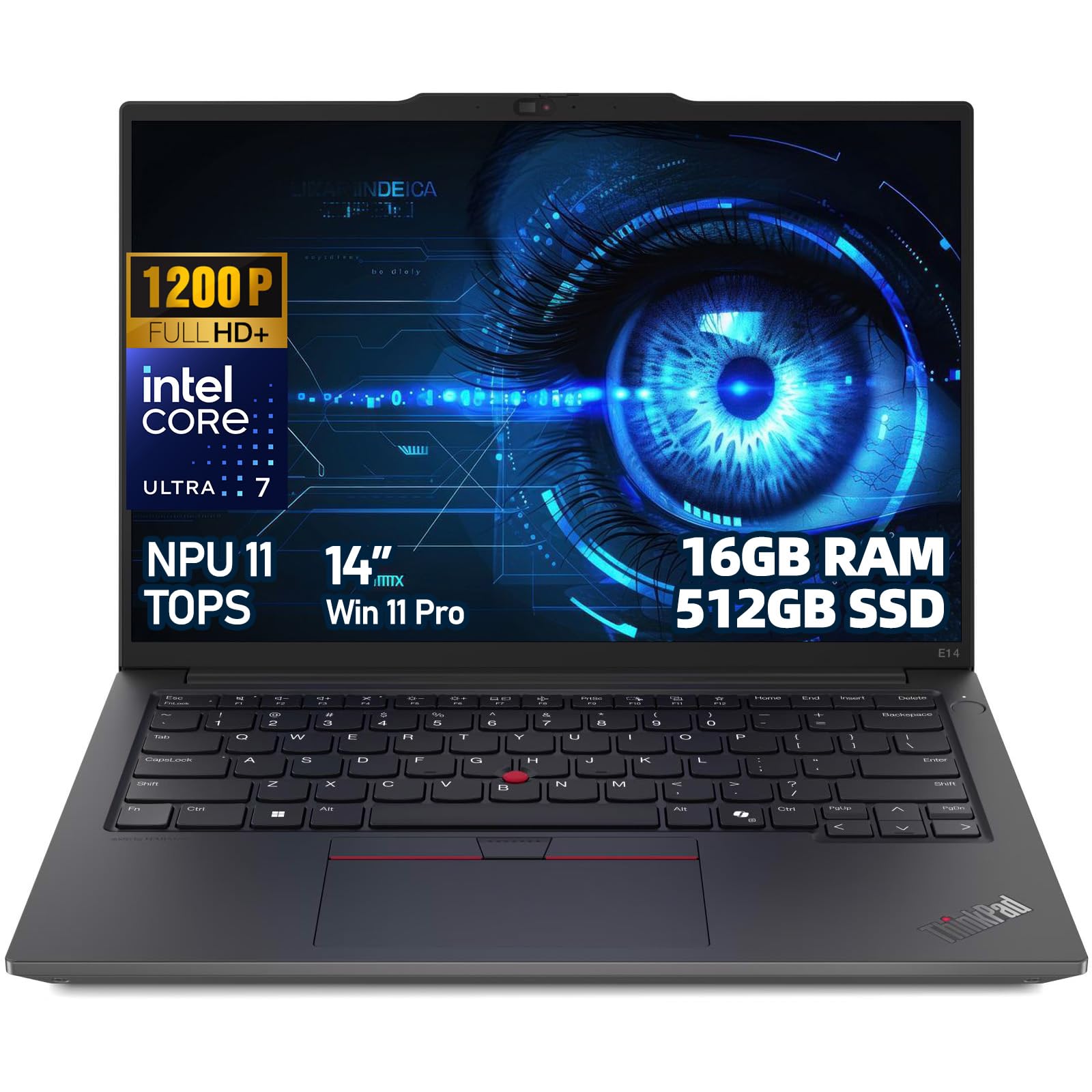 Lenovo ThinkPad E14 Gen 6 AI Laptop, 14