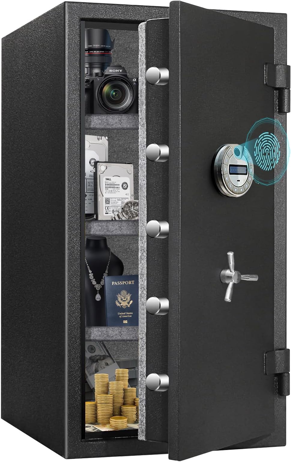 Safe Box, 30CC, Black