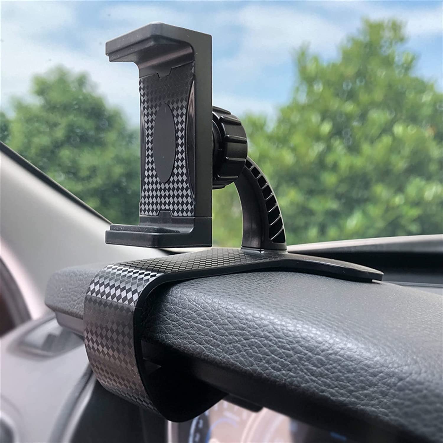 Porta Cellulare Auto, Supporto per cruscotto per auto Supporto per telefono Supporto per clip su supporto Supporto per supporto GPS per cellulare universale Supporto per clip girevole per telefono cel