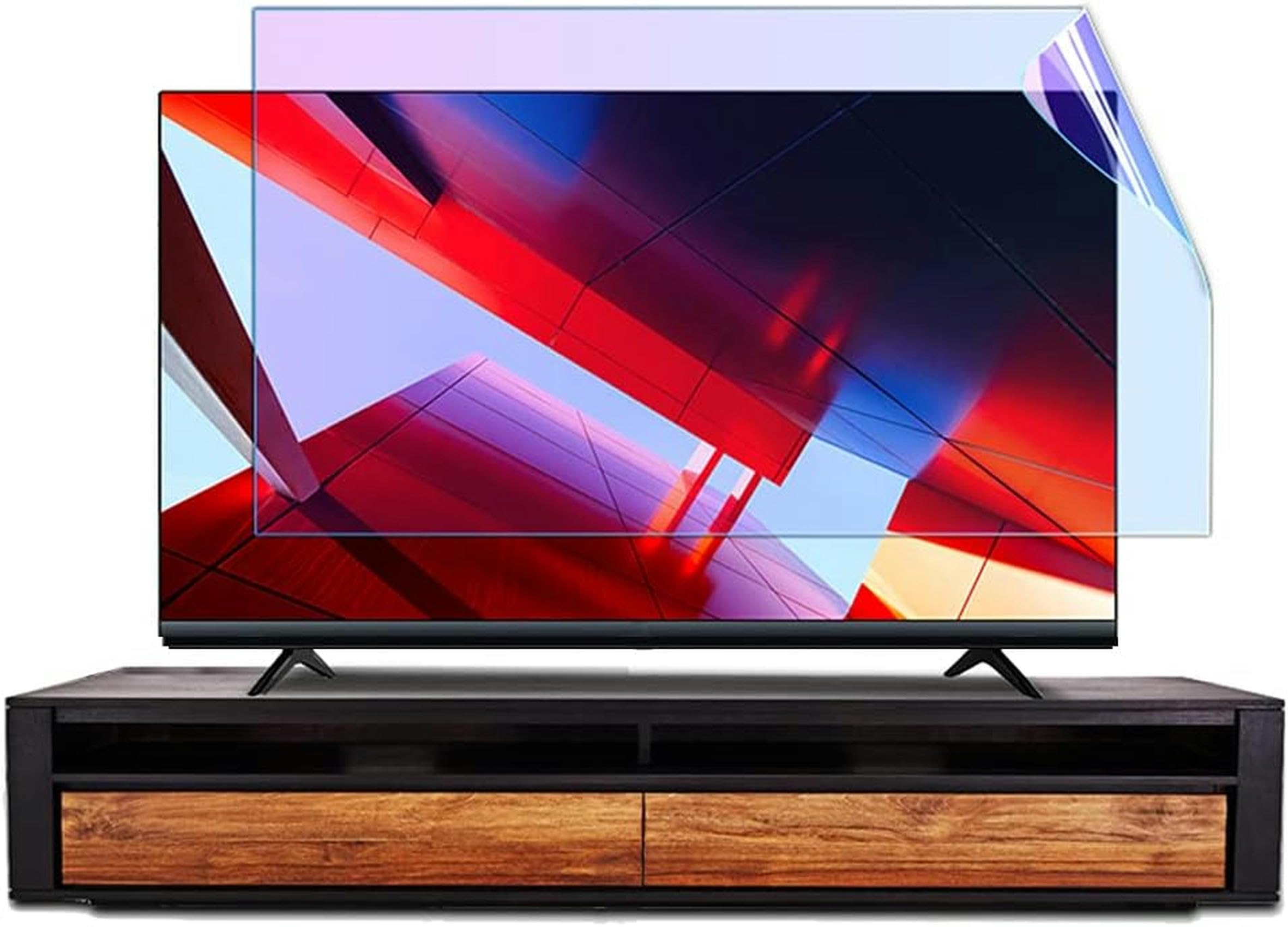osłona ekranu, Folia antyodblaskowa/antyniebieskie światło/antyzarysowania 32-75 cali do ekranów LCD, LED, 4K OLED i zakrzywionych(32 Inches(698x392mm))