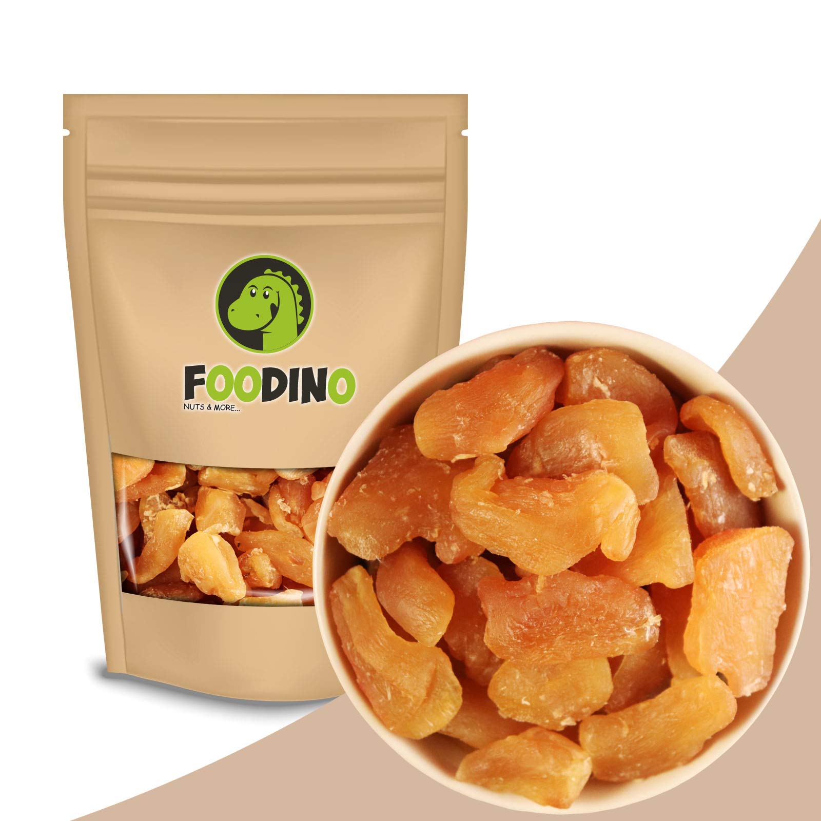FOODINO Ingwerstücke 500g 2,5kg naturbelassen ungesalzen wiederverschließbar