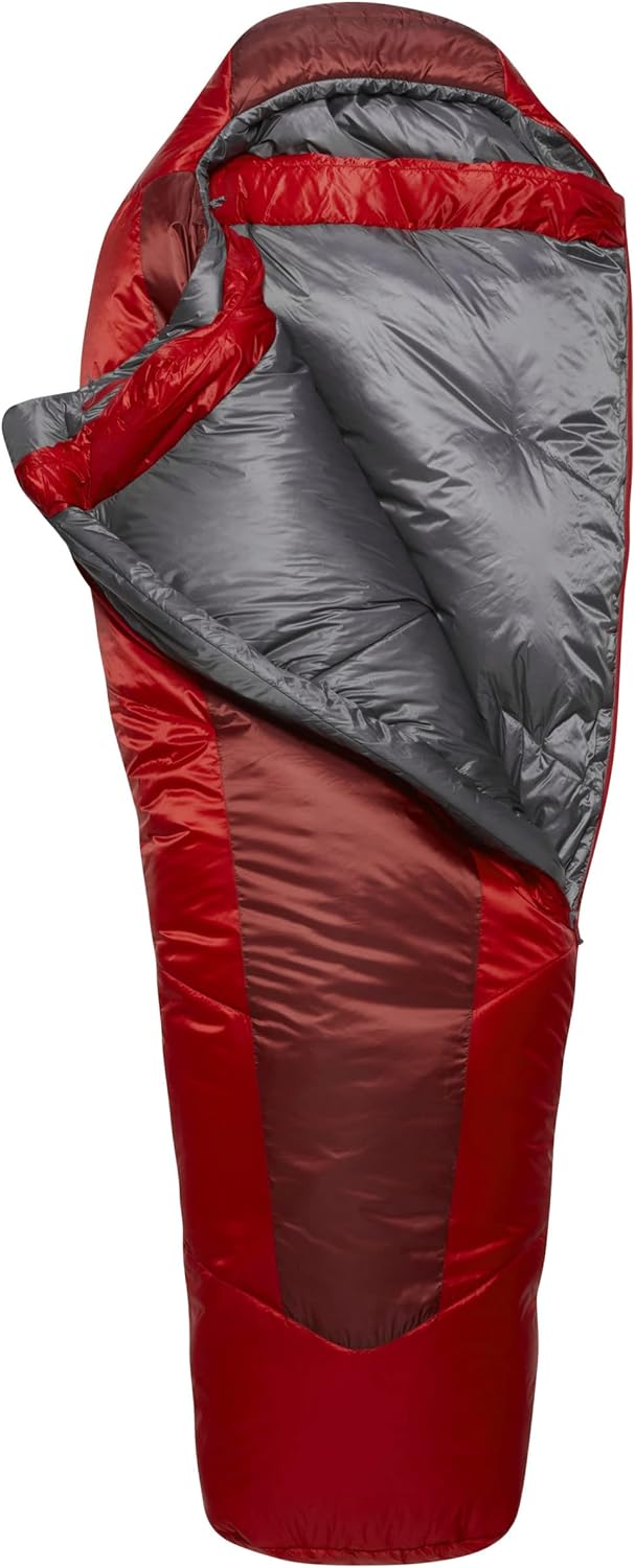 Rab Solar Eco Sleeping Bag - Lightweight Warm Mummy Sleep Sack for Camping & Backpacking