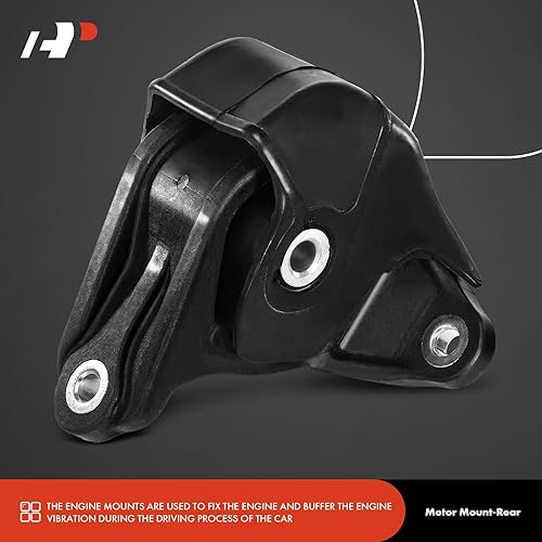 Miniatura 5 de A-Premium Juego de 5 piezas de montaje de motor y montaje de transmisión compatibles con Honda Accord 2008-2012, Crosstour 2012-2015 y Acura TSX