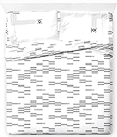 Vista 9 de Jay Franco - Juego de sábanas con funda ajustada, sábanas planas y funda para almohada - Ropa de cama ultrasuave con funda para almohada para Beige