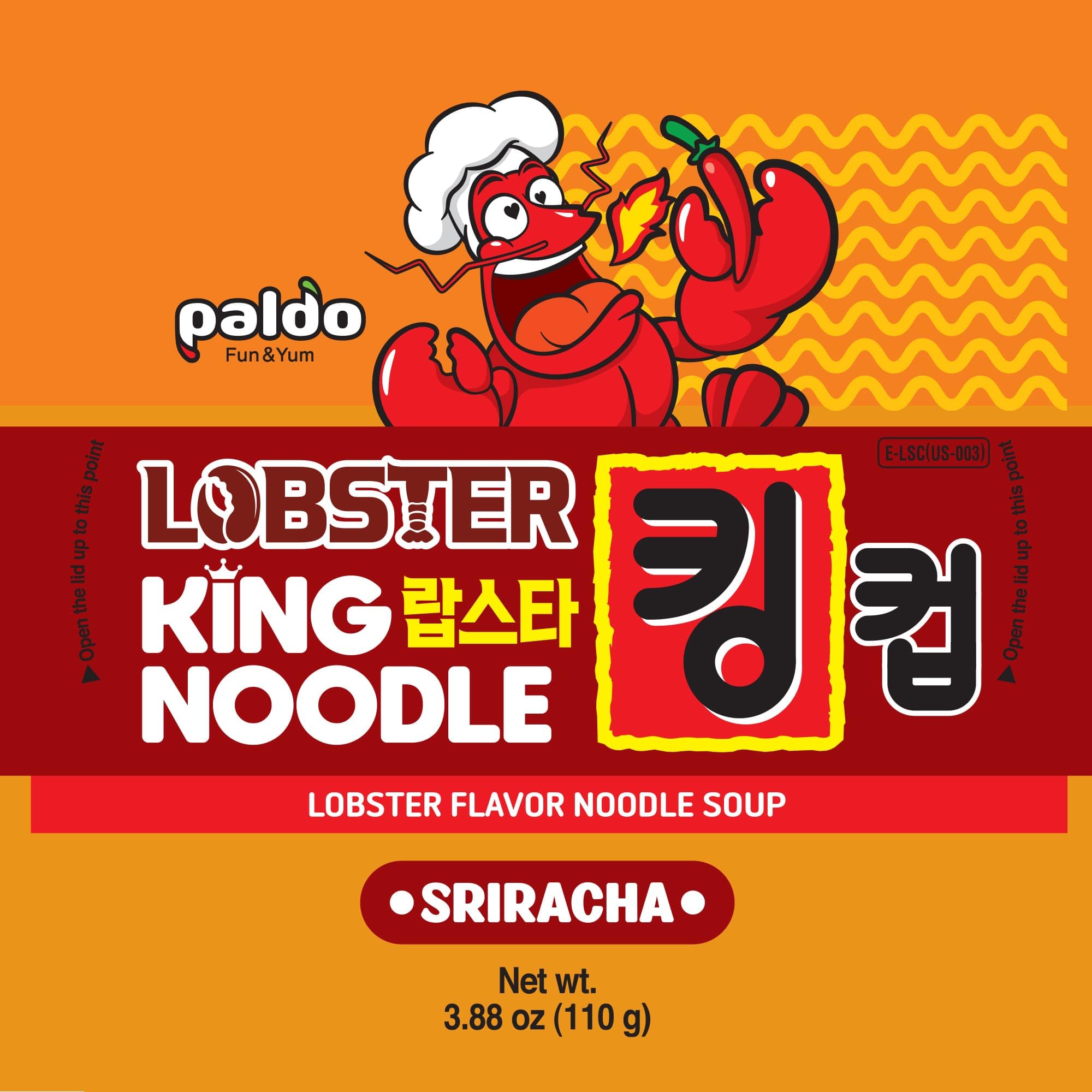 Amazon.com: Paldo Fun & Yum Sriracha Lobster Instant King Cup