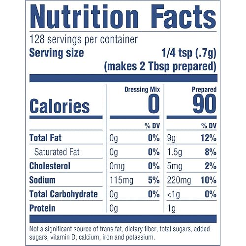 Miniatura 5 de Hellmann's Original Buttermilk Ranch - Mezcla seca para aderezo, 12 onzas, paquete de 12