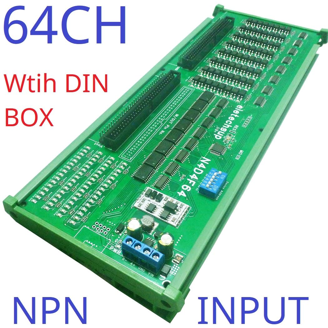 64CH DC 7-27V Multifunction Modbus DI-DO Module Isolate Input Darlington Output for PLC Relay HMI IC Tester Industrial Control