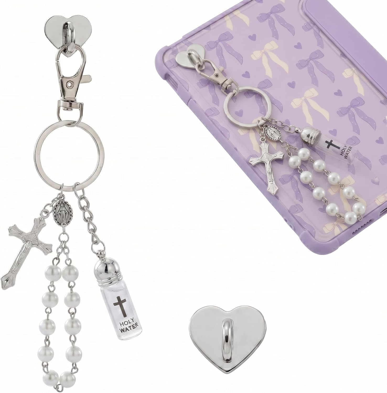 Butterfly for Kindle Charm Beaded Strap Chain