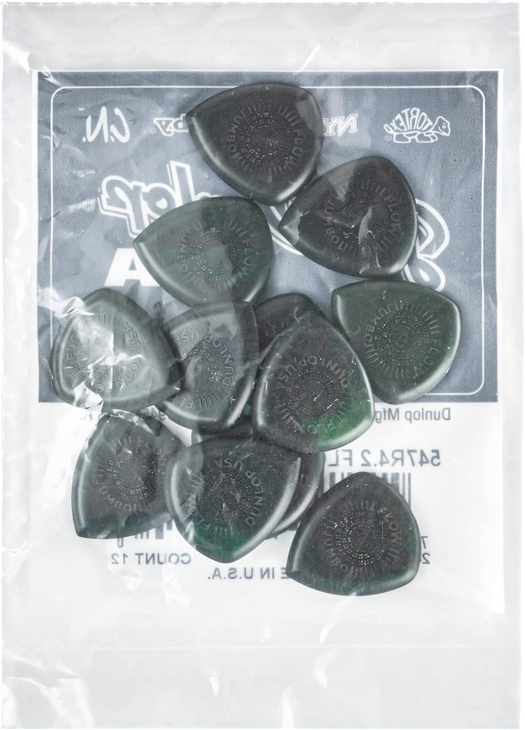Jim Dunlop Flow Jumbo Grip 4.20mm Guitar Picks (547R4.20)