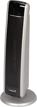 Lasko 29 Ceramic Tower Space Heater with Remote Control - Black - 5586