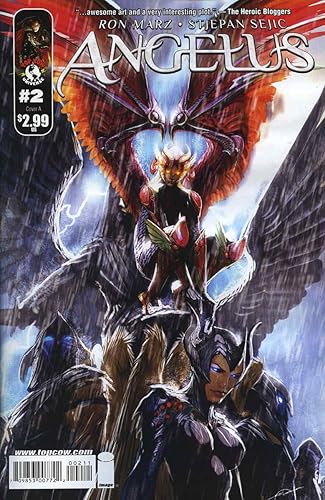Angelus #2A VF ; Image comic book | Ron Marz Top Cow